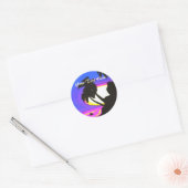 Stickers Coucher de soleil tropical (Enveloppe)