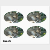 Stickers Cougar de repos (Feuille)