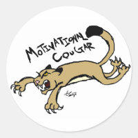Stickers Cougar Motivation