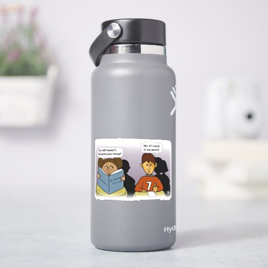 Stickers Coupe Personnalisée Coincée (HydroFlask)