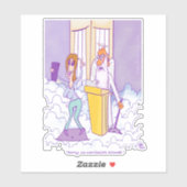 Stickers Coupe Personnalisée Narcissist (Feuille)