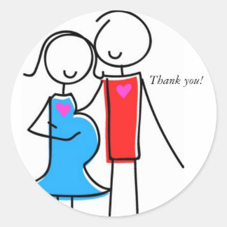 Stickers Couple, C'est un garçon