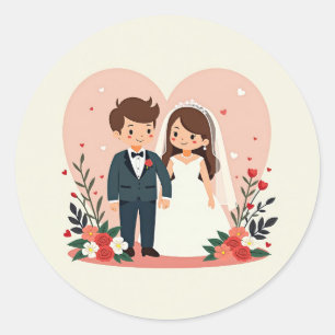 Stickers Couple Mariage Sweethee