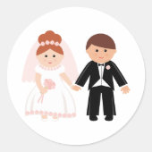 Stickers Couple nuptial (Devant)