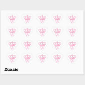 Stickers Couronne avec monogramme (Feuille)