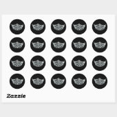 Stickers Couronne Pageant (Feuille)