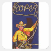 Stickers Cowboy Roper (Devant)