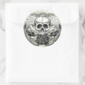 Stickers crâne ailé (Sac)