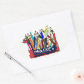 stickers crayon (Enveloppe)