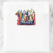 stickers crayon (Sac)