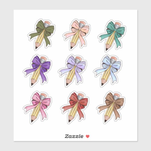 Stickers Crayon (Feuille)