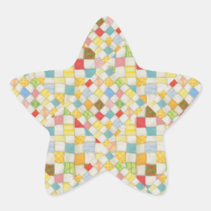 Stickers CRAZY QUILT II Star