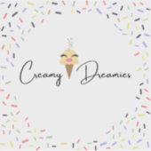 Stickers Creamy Dreamies  (Devant)