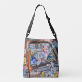 Stickers Crossbody Tas (Achterkant)