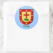 Stickers Cruz Family Shield (Sac)