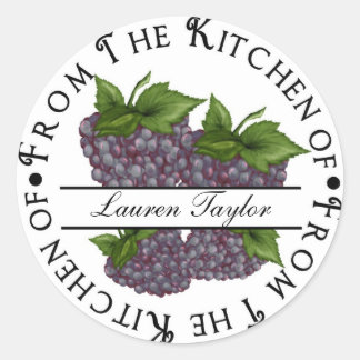 Stickers Cuisine personnalisée - Blackberries