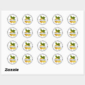 Stickers Cuisine Personnalisée - Citrons (Feuille)