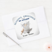 Stickers Cuisinier De Vacances Sur Mesure Baker Gu (Enveloppe)