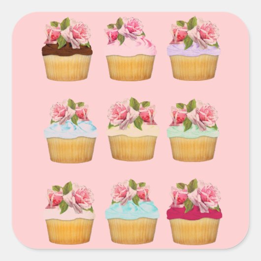 Stickers Cupcake (Devant)