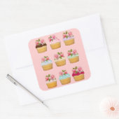 Stickers Cupcake (Enveloppe)