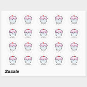 Stickers Cupcake (Feuille)