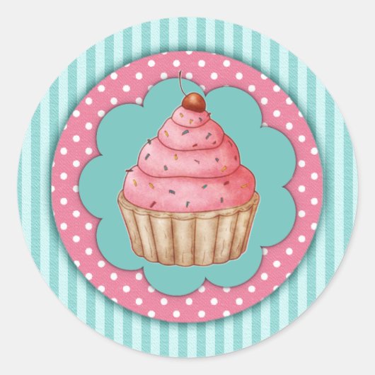 Stickers Cupcake (Devant)