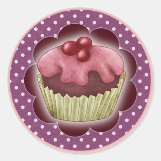 Stickers Cupcake (Devant)