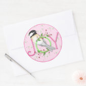 Stickers Cupcake de Noël Joie Vacances (Enveloppe)