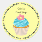 Stickers Cupcake de produits cuits (Devant)