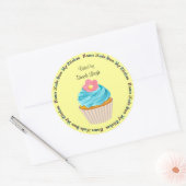 Stickers Cupcake de produits cuits (Enveloppe)