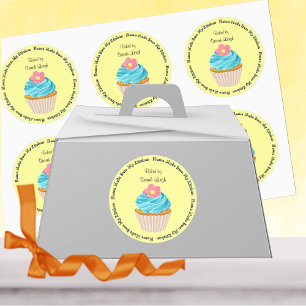 Stickers Cupcake de produits cuits