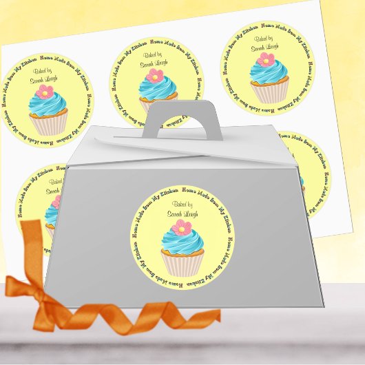 Stickers Cupcake de produits cuits