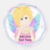 Stickers Cupcake Fairy Anniversaire (Devant)