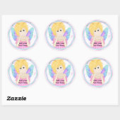Stickers Cupcake Fairy Anniversaire (Feuille)
