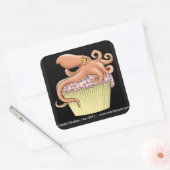 Stickers Cupcake Octopus (Enveloppe)