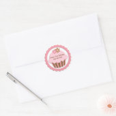 Stickers Cupcake personnalisables Étiquettes (Enveloppe)