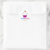 Stickers Cupcake Topper (Sac)