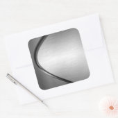 Stickers Curvy Brossé Metal Look (Enveloppe)