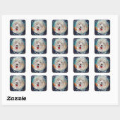 Stickers Cute Labradooda Chien & Texte (Feuille)