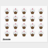 Stickers Cutest Cupcake (Feuille)