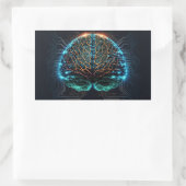 Stickers Cyber Cerveau Ordinateur (Sac)