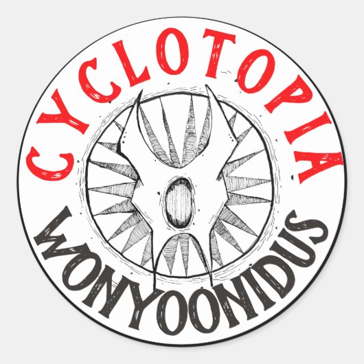 Stickers Cyclotopie (Devant)