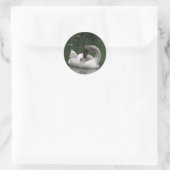 Stickers Cygne couché (Sac)