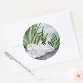 Stickers Cygne trompette (Enveloppe)