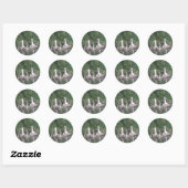 Stickers Cygnes et Cygnets (Feuille)