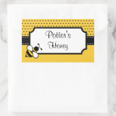 Stickers d'abeilles au miel customisé (Sac)