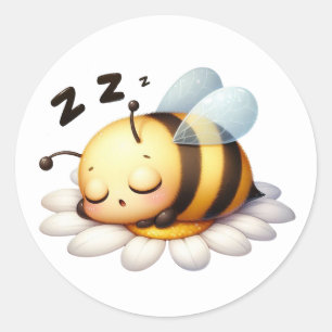 Stickers d'abeilles mignonnes