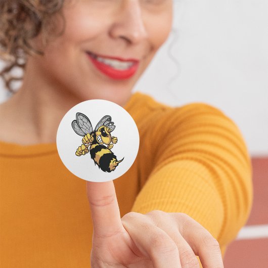 Stickers d'abeilles très en colère