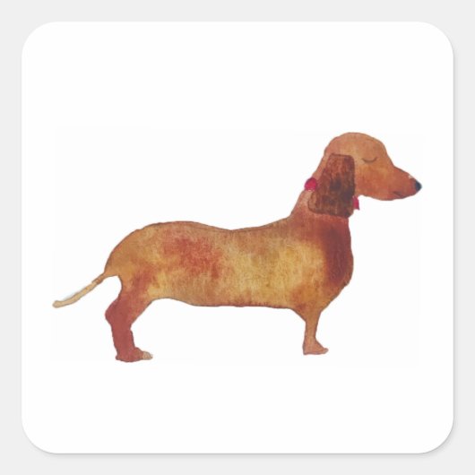 Stickers Dachshund (Devant)