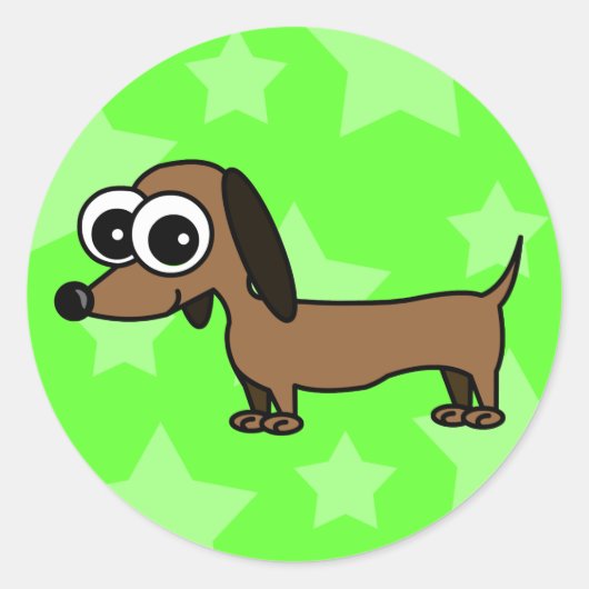 Stickers Dachshund (Devant)
